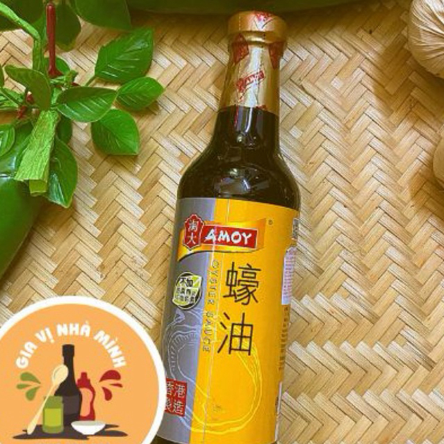 DẦU HÀO AMOY ( AMOY OYSTER SAUCE - chai 555gr