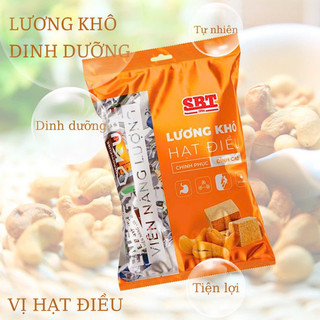  Lương khô vị Hạt Điều SBT ăn vặt dinh dưỡng ăn kiêng Túi 285g 