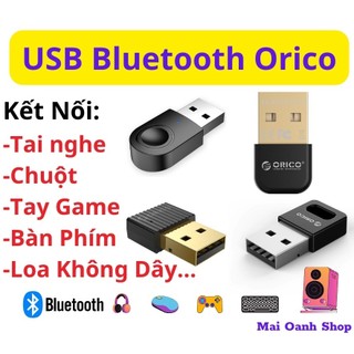 Usb thu phát bluetooth 5.0 bta-508, bta-403, bta-408 4.0 dành cho máy tính windows, linux, macos