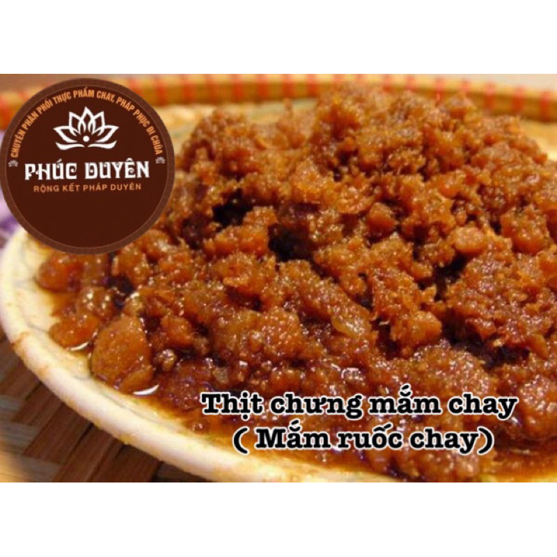 Thịt chưng mắm chay ( mắm ruốc chay ) 200g