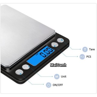 Cân Tiểu Ly Điện Tử 500 Gram