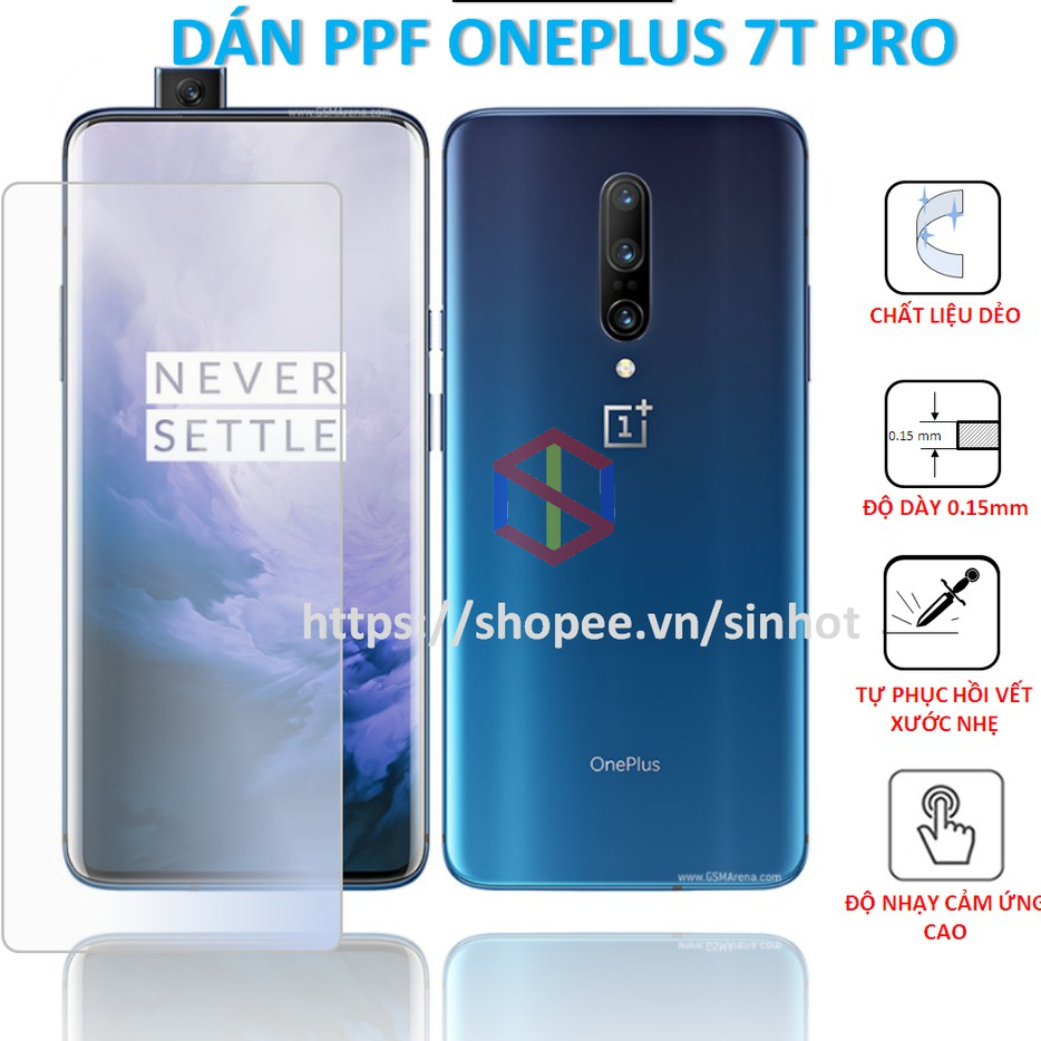 Dán PPF chống xước màn hình OnePlus 7T Pro NTS Shop