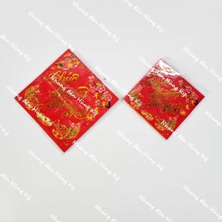 { Set 10 tờ} Decal dán dưa, dán bưởi trang trí Tết
