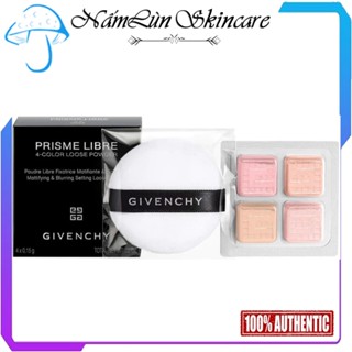  Sample Mẫu Thử Phấn Phủ Givenchy Prisme Libre Loose Powder Màu 03 Voile Rose  4x 0.15g - Kèm Bông Phấn  Bill Sephora USA 