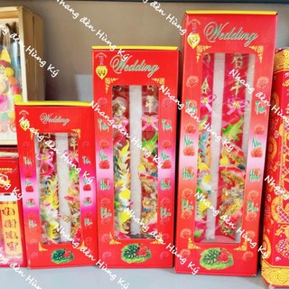Đèn cầy cưới long phụng nhiều size