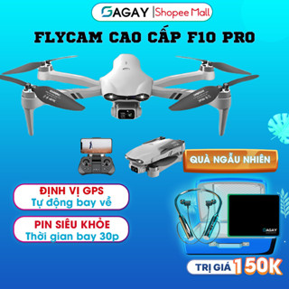 Flycam F10, flycam mini camera HD, có GPS, tự bay về, có cảm biến tránh va chạm GAGAY