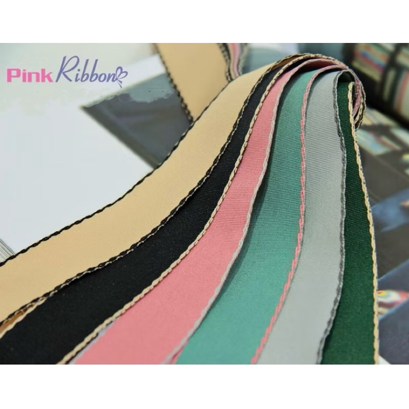 Ruy băng thô viền chỉ chéo, nguyên liệu thủ công phụ liệu may mặc, phụ kiện tóc