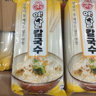 Ottogi Mì sợi lớn loại dẹt kalguksu Hàn Quốc loại 900g/ 옛날칼국수 900G