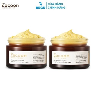  Combo 2 Hủ mặt nạ nghệ Hưng Yên Cocoon giúp da rạng rỡ & mịn màng 30ml 