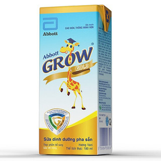 [COMBO 6 lốc] Sữa pha sẵn Abbott Grow Gold 180ml