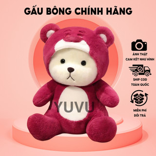  Gấu bông Lena Lotso thú nhồi bông cosplay gấu dâu tây đủ size từ nhỏ đến lớn cực dễ thương 