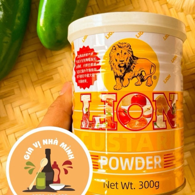 BỘT TRỨNG SỮA LION (BỘT SƯ TỬ) CUSTARD POWDER 300GR