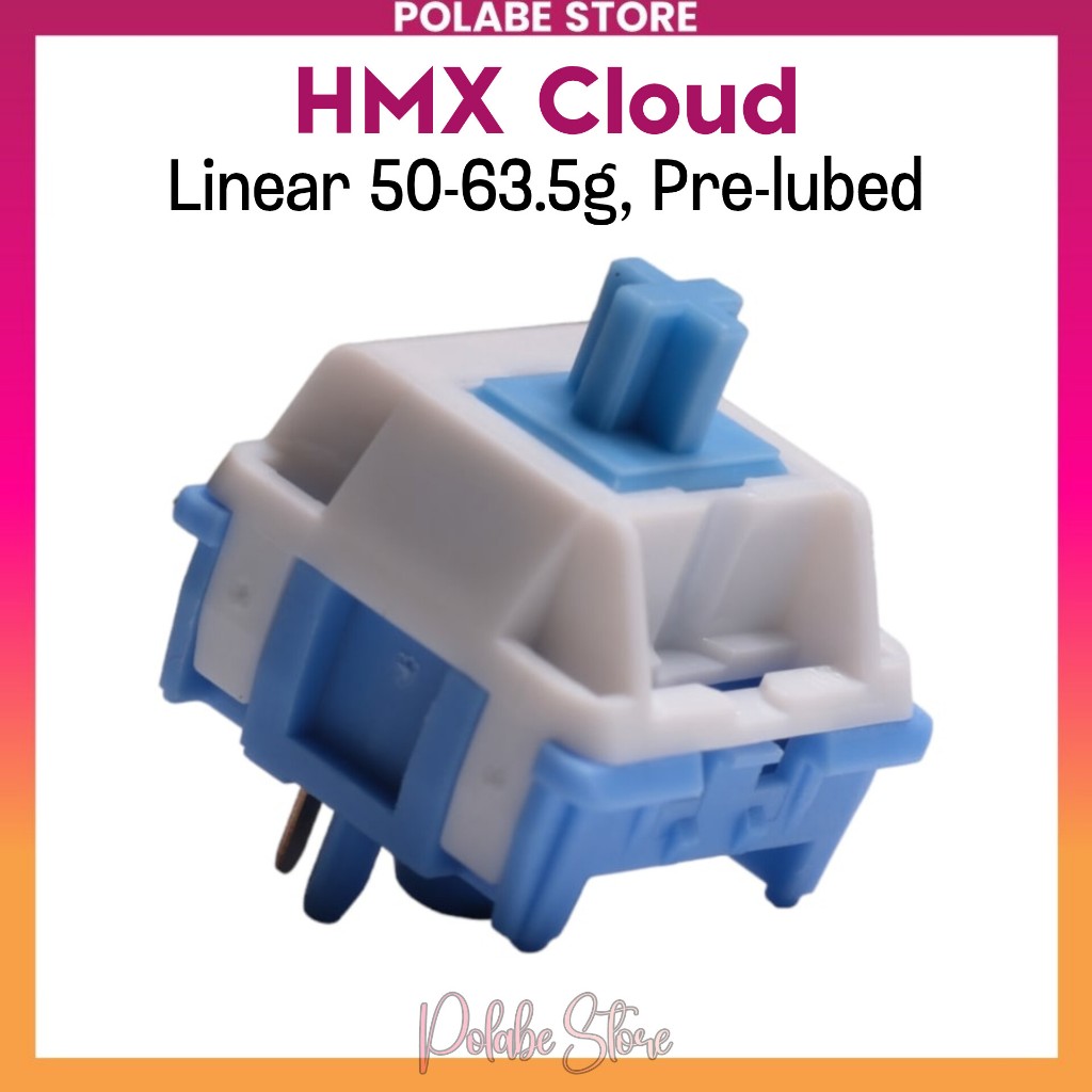 HMX Cloud linear Switch Công Tắc Bàn Phím Cơ Polabe Store