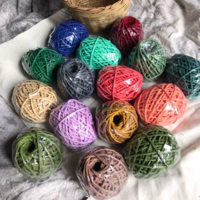 Cuộn dây macarame 3 ly (cuộn 40m)