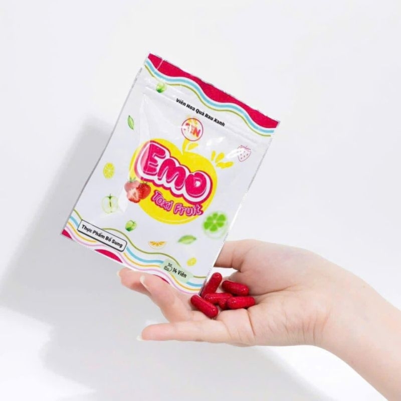 EMOTOXI -Giảm cân emo dạng viên gồm 14 viên