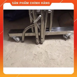 Giàn sào phơi đồ inox đôi có khoen