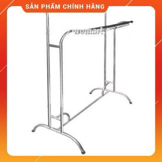 Giàn sào phơi đồ inox đôi có khoen