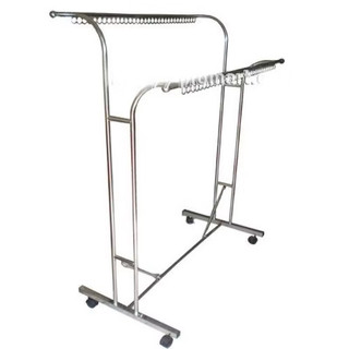 Giàn sào phơi đồ inox đôi có khoen