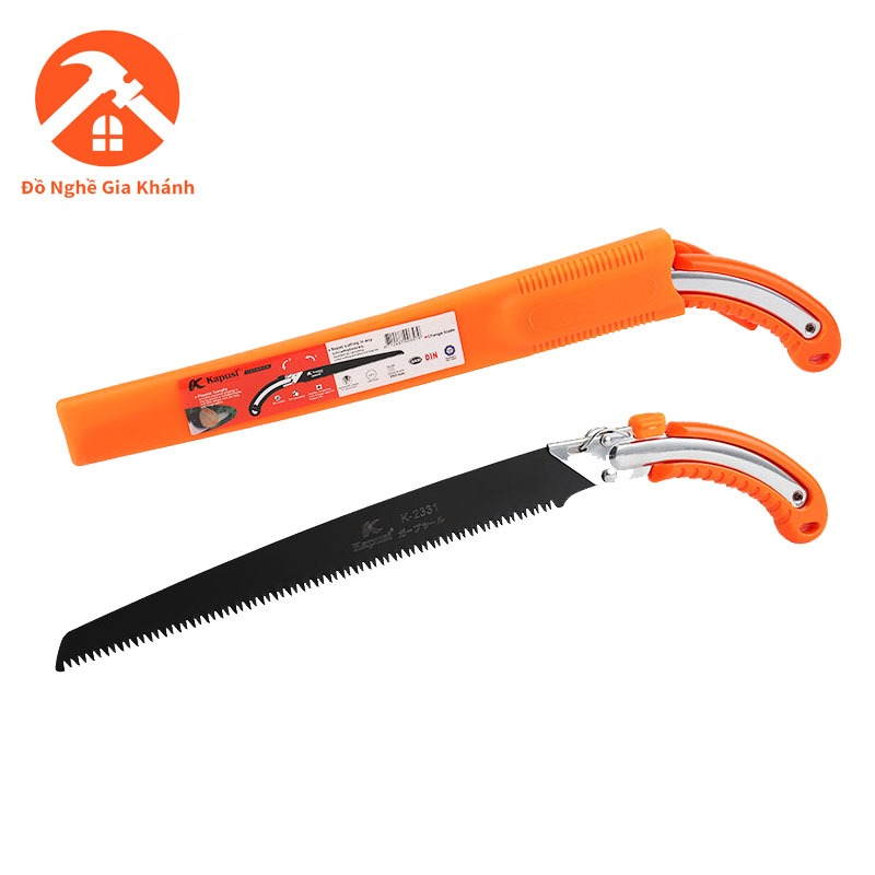 Cưa cành cầm tay, sứa cưa cây hộp nhựa kapusi