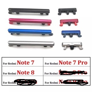 nút nhựa Xiaomi Redmi Note 7/note 8 mở nguồn + volume