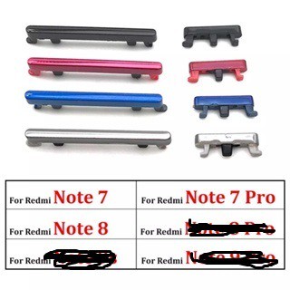 nút nhựa Xiaomi Redmi Note 7/note 8 mở nguồn + volume