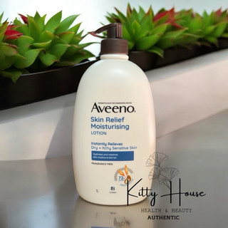 Sữa dưỡng thể không mùi Aveeno Skin Relief Moisturising Fragrance Free Body Lotion 1L