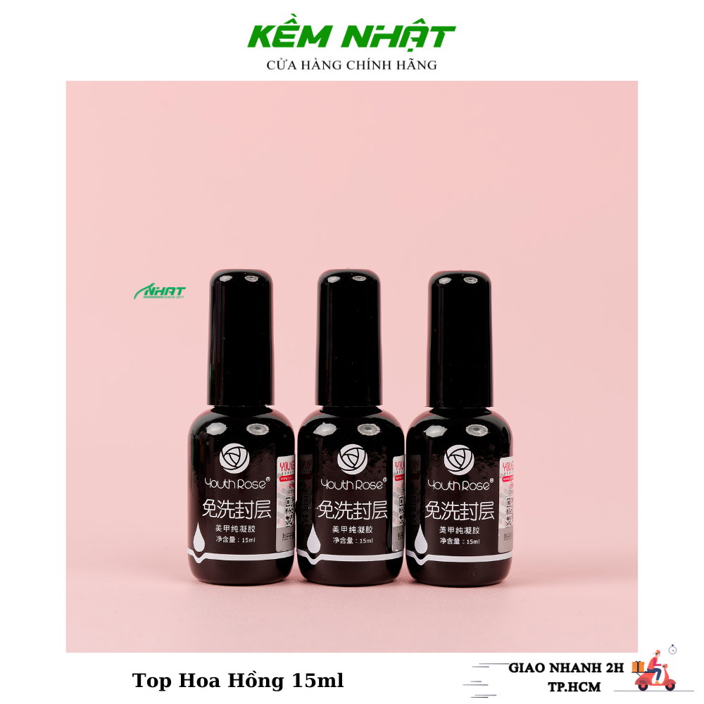 Sơn Top Gel Hoa Hồng