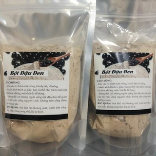 Bột đậu đen xay mịn đã rang, thơm [0,5-1kg]