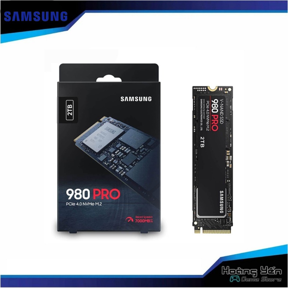 Ổ Cứng SSD Samsung 980 PRO 500GB/ 1TB/ 2TB PCIe NVMe Gen 4 Gaming Chính Hãng