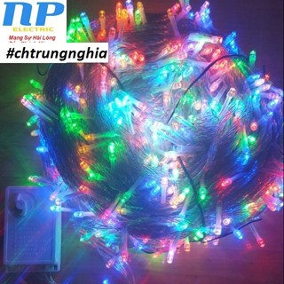 BỘ DÂY ĐÈN LED CHỚP NHÁY 80 MÉT 400 BÓNG CÓ HỘP ĐIỀU KHIỂN TRANG TRÍ