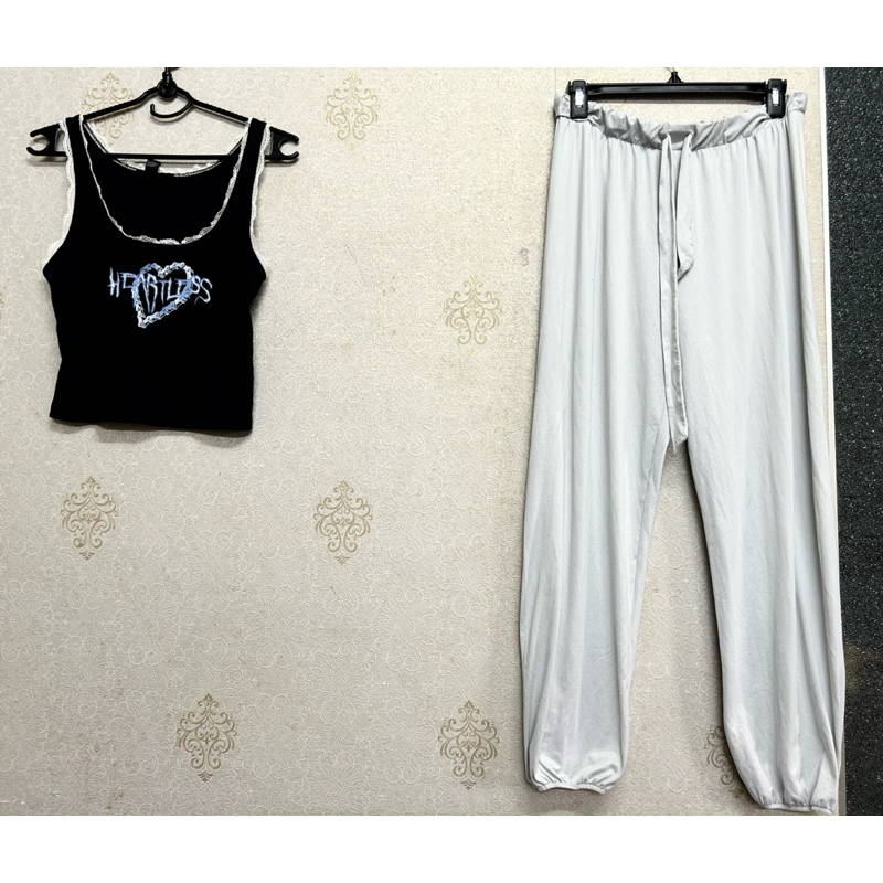 Quần jogger xám nhạt vnxk