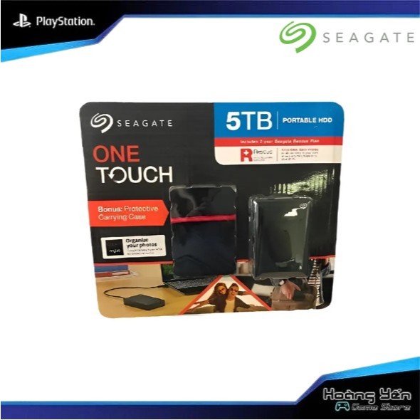 Ổ Cứng Di Động Seagate One Touch 5TB/ 4TB/ 2TB - Tặng Kèm Bóp Chống Sốc