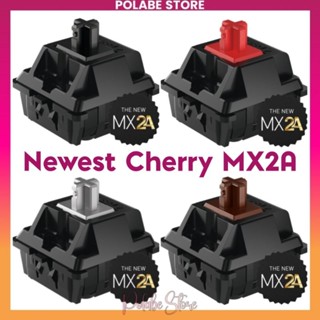 CHERRY MX2A Black Red ERGO CLEAR RGB Nixies tactile switch Công Tắc Bàn Phím Cơ Polabe Store