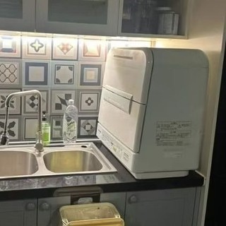 Máy rửa bát Panasonic TM1 để mặt bàn không cần sửa bếp