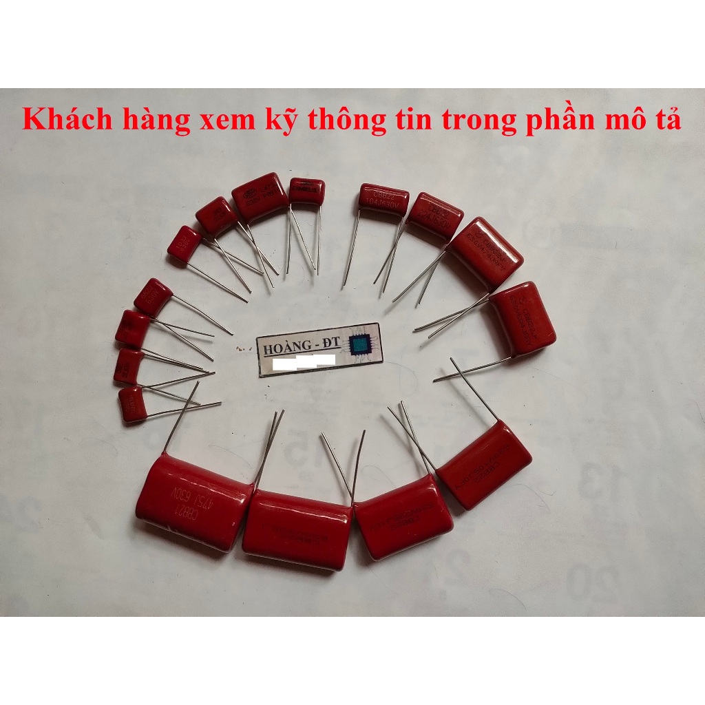 Tụ CBB Tụ kẹo 630V