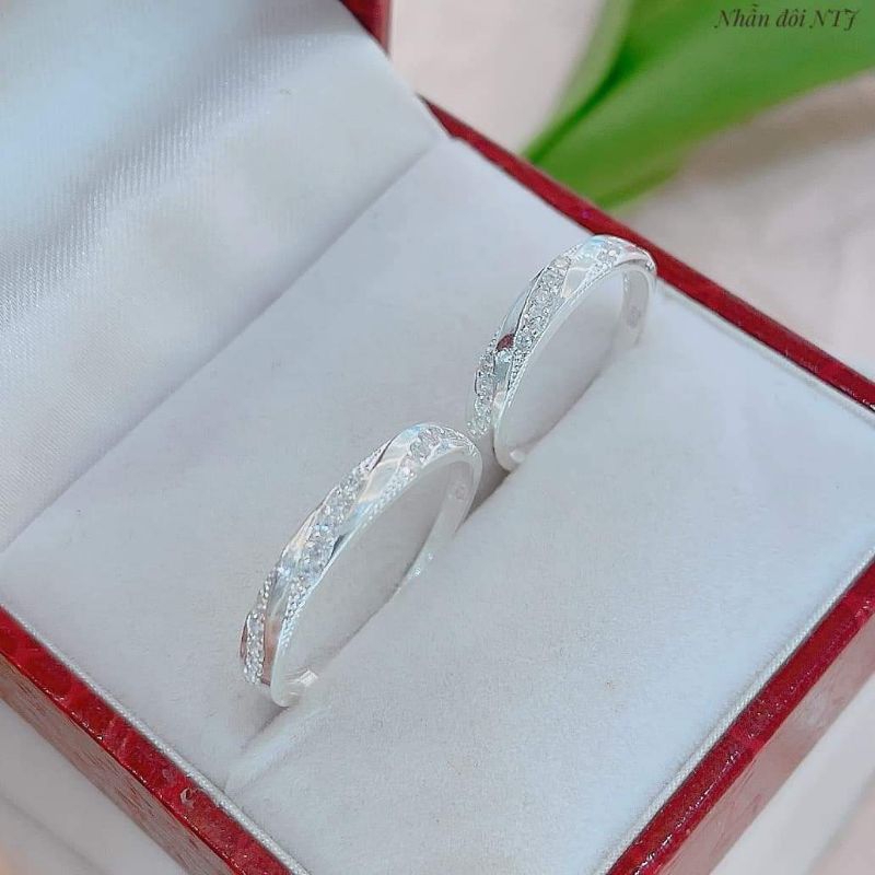 Nhẫn đôi bạc ta