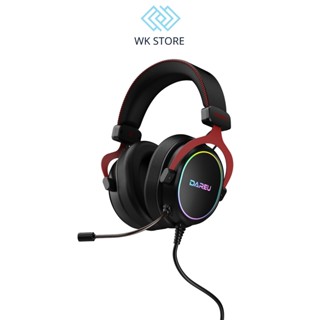 Tai Nghe Dareu EH925L Black Red | 7.1, Jack USB, Led RGB | Bảo hành 12 Tháng