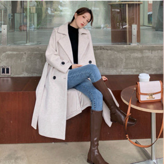 (sẵn) Áo khoác dạ dáng dài, Áo dạ nữ dày dặn dạ ép có lót lụa và không xù, hàng cao cấp nhà Oanhdilys(video chính chủ)