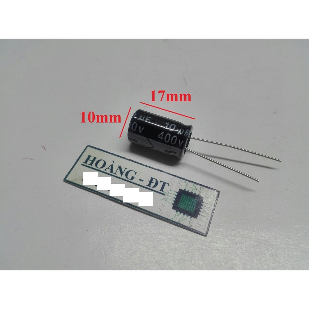 Tụ hoá 10uf 400v