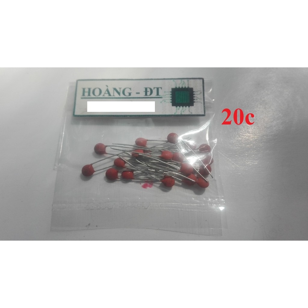 Tụ gốm 50v (nhiều giá trị)- 20 con