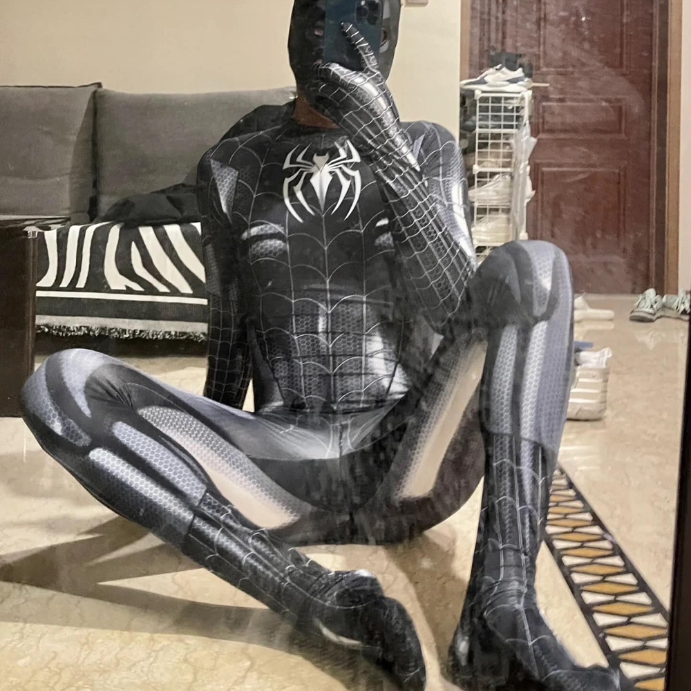 [CHE TÊN] Cosplay Người Nhện Nam Spider-Man siêu co giãn ôm body có khoá mở đũng jumsuit liền thân mặc 2 chiều