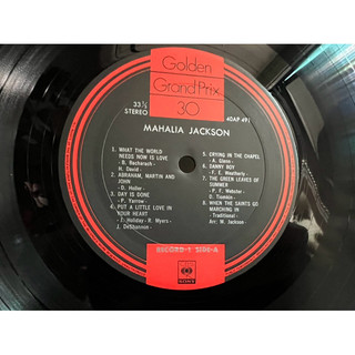 Đĩa Than Nhạc JAZZ VOCAL (Mahalia Jackson)