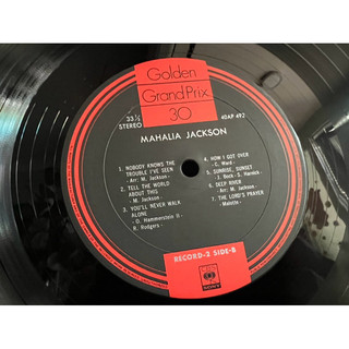Đĩa Than Nhạc JAZZ VOCAL (Mahalia Jackson)