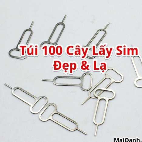 Túi 100 Que Lấy Sim "Đẹp & Lạ""- SI02
