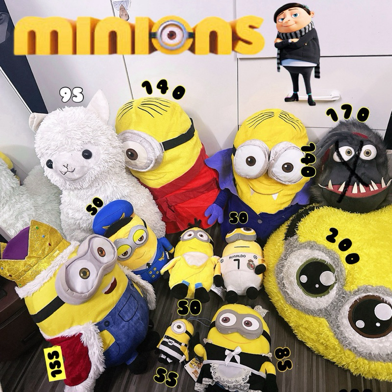 GẤU BÔNG MINIONS KẺ CƯỚP MẶT TRĂNG