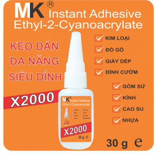 Keo Dán Đa Năng X2000, Siêu Dính Chắc, Kết Dính Nhanh.