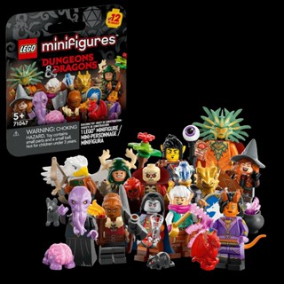  Lego 71047 Đồ Chơi Lắp Ghép Trọn bộ 12 nhân vật Series Dungeons & Dragons 