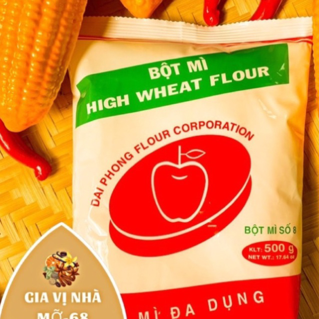 Bột mì đa dụng Trái Táo Đỏ- gói  500gr