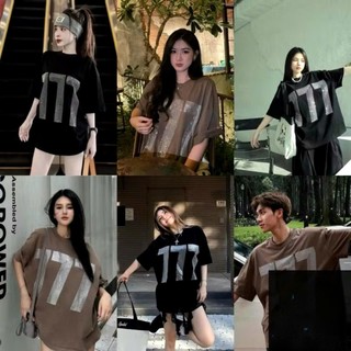 Áo Thun Nữ Số 777 Họa Tiết Mới,Áo Phông Nam Nữ Girl Phố Là Phải Biết HOT 2024