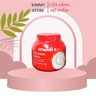 Kem dưỡng ẩm vitamin e đỏ aron glycerin 200g thái lan